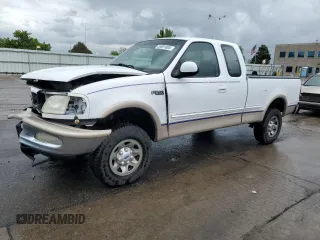 1997 Ford F-250 with VIN 1FTFX28L5VKC94541, listed as a Copart auction lot 55991805 with 210,755 mi miles and Salvage title. Bid and sale history available at DreamBid. Image 1.