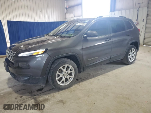 2017 Jeep Cherokee Latitude with VIN 1C4PJLCB5HW502666, listed as a Copart auction lot 60017035 with 76,192 mi miles and Clean title. Bid and sale history available at DreamBid. Image 1.