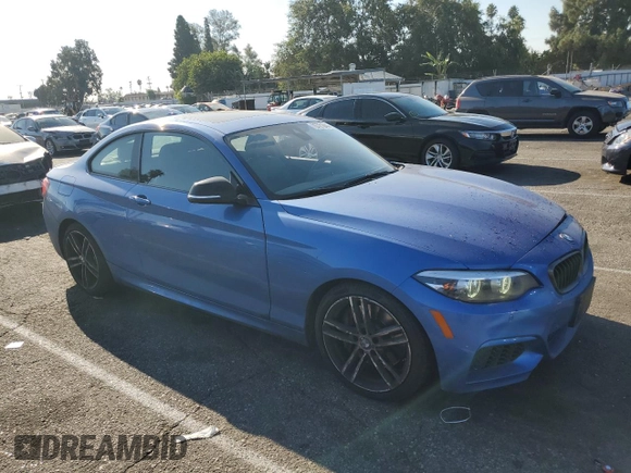 2020 BMW 2 Series M240i with VIN WBA2J5C03L7F84565, listed as a Copart auction lot 70721044 with 26,042 mi miles and Salvage Title. Bid and sale history available at carsss.com. Image 4.