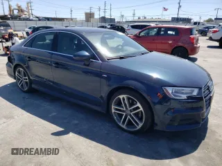 2018 Audi A3 Sedan Premium Plus with VIN WAUJ8GFF8J1040773, listed as a Copart auction lot 49757833 with 47,628 mi miles. Bid and sale history available at carsss.com. Image 4.