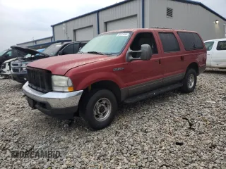 2002 Ford Excursion XLT with VIN 1FMNU41S12EC55212, listed as a Copart auction lot 80321454 with 243,448 mi miles and Clean Title. Bid and sale history available at DreamBid. Image 1.