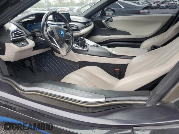 2014 BMW i8 z VIN WBY2Z2C58EVX64771, wystawiony jako Copart lot #73439634 z przebiegiem 55 013 mil mil oraz Czysty tytuł • Clean title. Historia ofert i sprzedaży dostępna na DreamBid. Obrazek 7.