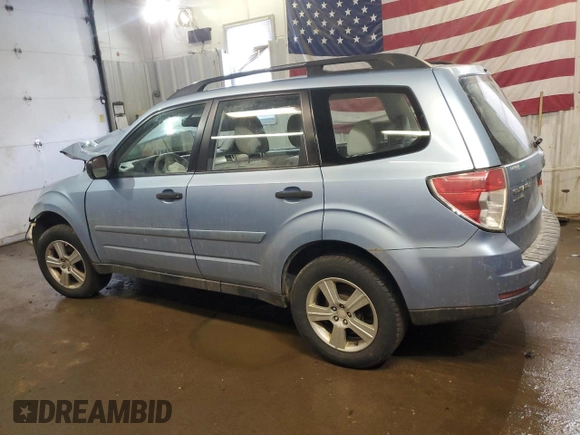 2011 Subaru Forester X with VIN JF2SHABC7BH726927, listed as a Copart auction lot 46605405 with 182,062 mi miles and Salvage Title. Bid and sale history available at DreamBid. Image 2.