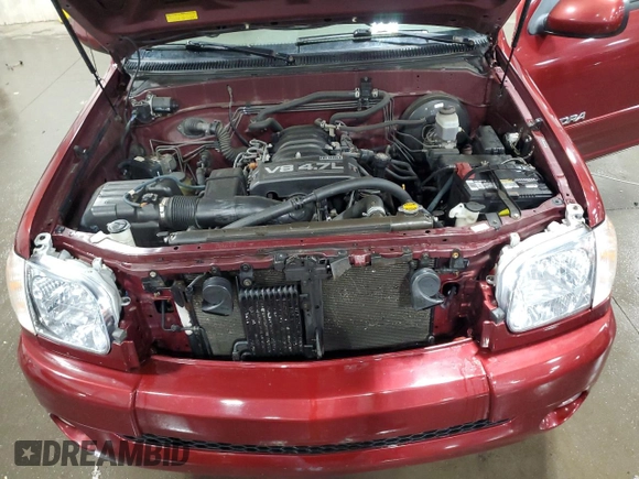 2006 Toyota Tundra Limited with VIN 5TBDT48196S527630, listed as a Copart auction lot 49100475 with 186,261 mi miles and Salvage Title. Bid and sale history available at DreamBid. Image 11.