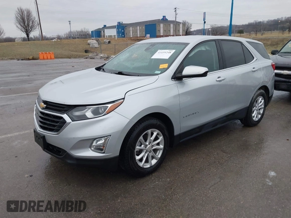 2020 Chevrolet Equinox LT with VIN 3GNAXKEVXLL187049, listed as a IAAI auction lot 41459248 with 59,291 mi miles. Bid and sale history available at carsss.com. Image 19.