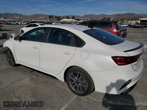 2023 Kia Forte GT-Line with VIN 3KPF54AD2PE672695, listed as a Copart auction lot 42388975 with 22,351 mi miles and Salvage Title. Bid and sale history available at carsss.com. Image 2.
