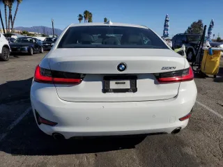 2019 BMW 3 Series 330i with VIN 3MW5R1J51K8B02795, listed as a Copart auction lot 88253725 with 47,945 mi miles and Salvage Title. Bid and sale history available at carsss.com. Image 6.