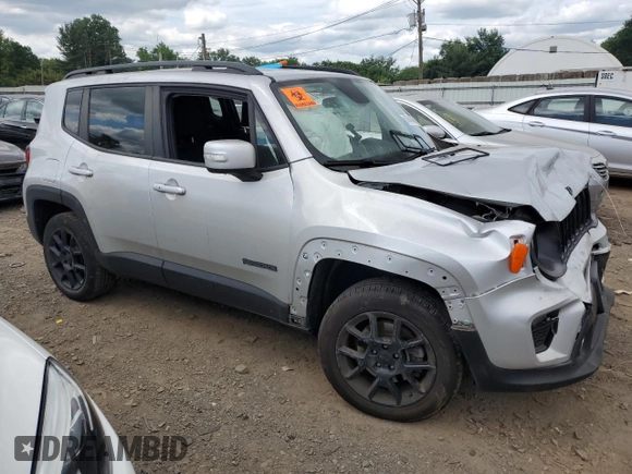 2020 Jeep Renegade Latitude z VIN ZACNJBBB2LPL29503, wystawiony jako Copart lot #72310784 z przebiegiem 61 856 mil mil oraz Szkoda całkowita • Salvage title. Historia ofert i sprzedaży dostępna na DreamBid. Obrazek 4.