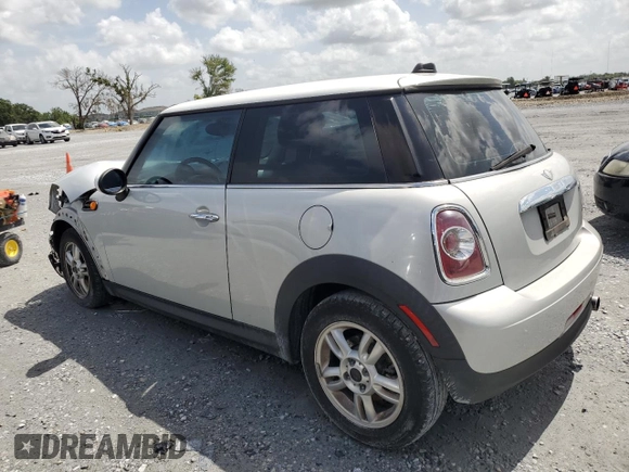 2012 MINI Hardtop with VIN WMWSU3C54CT186406, listed as a Copart auction lot 60940305 with 106,819 mi miles and Salvage title. Bid and sale history available at DreamBid. Image 2.