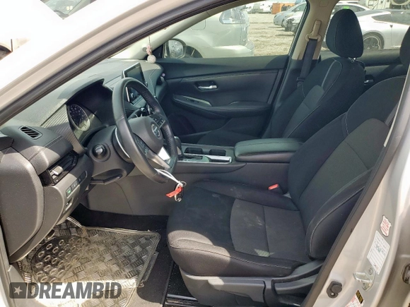 2021 Nissan Sentra SV with VIN 3N1AB8CV9MY239369, listed as a Copart auction lot 56235015 with 50,262 mi miles and Salvage title. Bid and sale history available at DreamBid. Image 7.