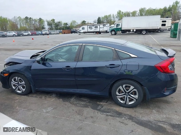 2018 Honda Civic Sedan LX with VIN 19XFC2F59JE000247, listed as a IAAI auction lot 41938276 with 170,268 mi miles. Bid and sale history available at carsss.com. Image 14.