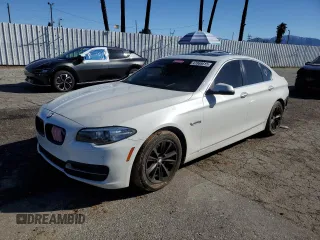 2014 BMW 5 Series 528i with VIN WBA5A5C56ED509725, listed as a Copart auction lot 47868615 with 109,344 mi miles and Salvage Title. Bid and sale history available at carsss.com. Image 1.