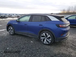 2021 Volkswagen ID.4 Pro S z VIN WVGKMPE27MP058308, wystawiony jako Copart lot #49283695 z przebiegiem Nie podano mil oraz Szkoda całkowita • Salvage title. Historia ofert i sprzedaży dostępna na DreamBid. Obrazek 2.
