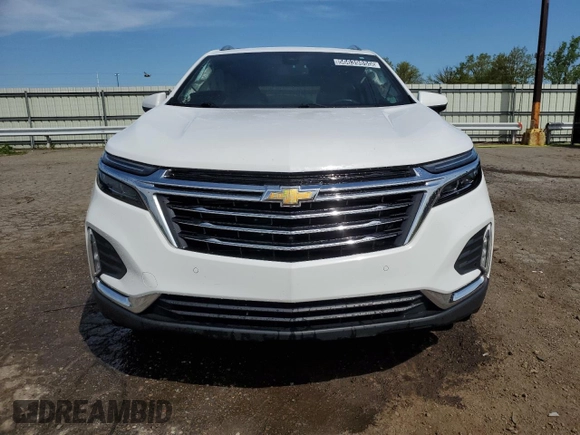 2023 Chevrolet Equinox Premier z VIN 3GNAXXEG7PL241735, wystawiony jako Copart lot #56639855 z przebiegiem 57 654 mil mil oraz Szkoda całkowita • Salvage title. Historia ofert i sprzedaży dostępna na DreamBid. Obrazek 5.