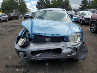 2003 Hyundai Santa Fe LX with VIN KM8SC73EX3U495459, listed as a Copart auction lot 68566604 with 155,841 mi miles and Salvage Title. Bid and sale history available at carsss.com. Image 5.