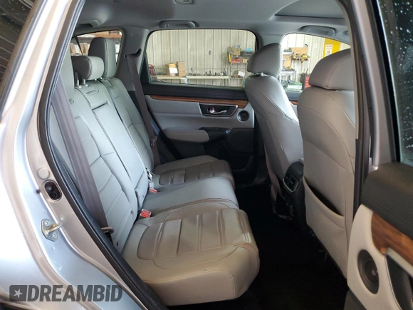 2019 Honda CR-V Touring with VIN 2HKRW2H90KH607364, listed as a Copart auction lot 45844495 with 17,260 mi miles and Salvage Title. Bid and sale history available at carsss.com. Image 11.