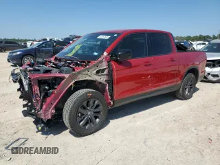 2024 Honda Ridgeline Sport z VIN 5FPYK3F16RB013811, wystawiony jako Copart lot #52457555 z przebiegiem 8 293 mil mil oraz Szkoda całkowita • Salvage title. Historia ofert i sprzedaży dostępna na DreamBid. Obrazek 1.