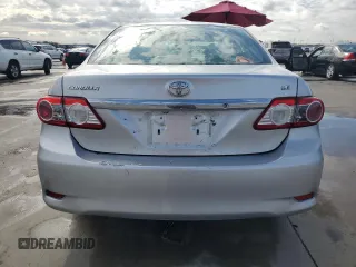 2011 Toyota Corolla L with VIN JTDBU4EEXBJ090831, listed as a Copart auction lot 42156935 with 144,697 mi miles and Salvage Title. Bid and sale history available at carsss.com. Image 6.