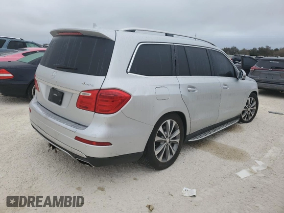 2016 Mercedes-Benz GL with VIN 4JGDF6EE5GA711409, listed as a Copart auction lot 77007854 with 0 mi miles and Salvage Title. Bid and sale history available at carsss.com. Image 3.