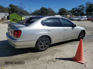 2004 Lexus GS 300 z VIN JT8BD69S340197089, wystawiony jako Copart lot #45417645 z przebiegiem 170 337 mil mil oraz Szkoda całkowita • Salvage title. Historia ofert i sprzedaży dostępna na DreamBid. Obrazek 3.