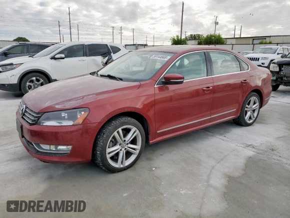 2015 Volkswagen Passat SEL Premium z VIN 1VWCV7A33FC028380, wystawiony jako Copart lot #59144665 z przebiegiem 165 740 mil mil oraz Czysty tytuł • Clean title. Historia ofert i sprzedaży dostępna na DreamBid. Obrazek 1.