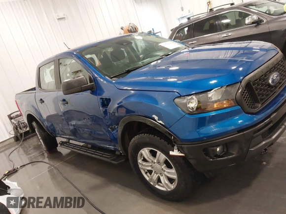 2020 Ford Ranger XL with VIN 1FTER4FH8LLA20077, listed as a IAAI auction lot 41581242 with 33,444 mi miles. Bid and sale history available at carsss.com. Image 14.