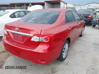 2012 Toyota Corolla L with VIN 2T1BU4EE0CC857650, listed as a IAAI auction lot 42143169 with 157,000 mi miles and . Bid and sale history available at DreamBid. Image 4.