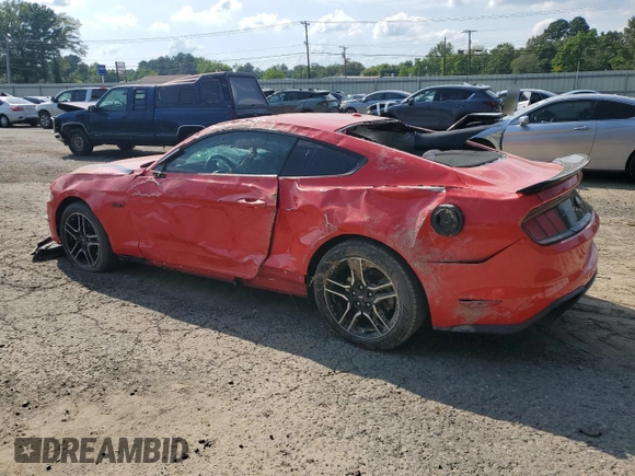 2018 Ford Mustang EcoBoost с VIN 1FA6P8TH4J5185282, выставлен на аукционе Copart как лот 59387205 с пробегом 83 397 миль миль и Списание • Salvage title. История ставок и продаж доступна на DreamBid. Изображение 2.