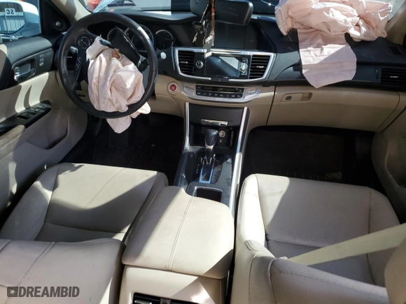 2014 Honda Accord Sedan EX-L with VIN 1HGCR3F82EA002367, listed as a Copart auction lot 49632825 with 0 mi miles and Salvage Title. Bid and sale history available at carsss.com. Image 8.