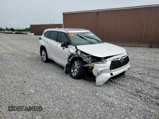 2024 Toyota Highlander LE with VIN 5TDKDRBH7RS547006, listed as a Copart auction lot 59846345 with Not provided miles and Salvage title. Bid and sale history available at DreamBid. Image 14.