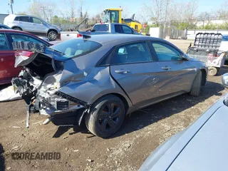 2023 Hyundai Elantra SEL with VIN KMHLM4AG6PU604588, listed as a IAAI auction lot 42045957 with 11,511 mi miles and . Bid and sale history available at DreamBid. Image 4.