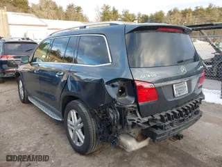 2013 Mercedes-Benz GL-Class GL 450 with VIN 4JGDF7CE3DA204335, listed as a IAAI auction lot 41411276 with 126,308 mi miles. Bid and sale history available at carsss.com. Image 14.