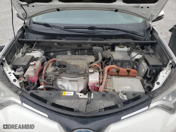 2017 Toyota RAV4 Hybrid XLE with VIN JTMRJREV0HD084371, listed as a Copart auction lot 50912655 with 133,926 mi miles and Salvage Title. Bid and sale history available at carsss.com. Image 13.