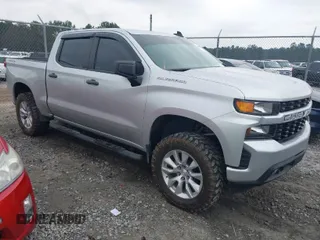 2021 Chevrolet Silverado 1500 Custom with VIN 3GCPYBEK5MG162138, listed as a IAAI auction lot 40882386 with 104,537 mi miles and . Bid and sale history available at DreamBid. Image 1.