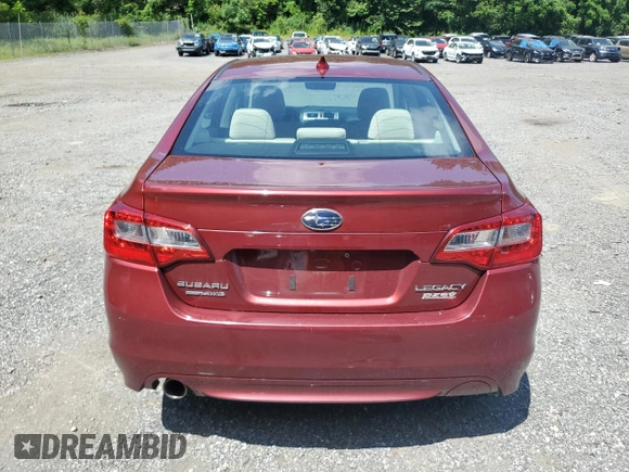 2017 Subaru Legacy Premium z VIN 4S3BNAH65H3032929, wystawiony jako Copart lot #61490195 z przebiegiem 54 863 mil mil oraz Szkoda całkowita • Salvage title. Historia ofert i sprzedaży dostępna na DreamBid. Obrazek 6.