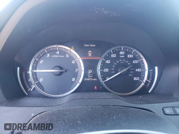 2015 Acura MDX Advance/Entertainment Pkg with VIN 5FRYD4H83FB004786, listed as a Copart auction lot 50079285 with 316,872 mi miles and Salvage Title. Bid and sale history available at carsss.com. Image 9.