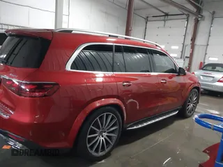 2025 Mercedes-Benz GLS with VIN 4JGFF5KEXSB291866, listed as a IAAI auction lot 41556256 with 4,804 mi miles. Bid and sale history available at carsss.com. Image 14.
