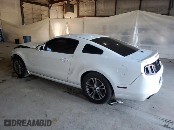 2014 Ford Mustang V6 with VIN 1ZVBP8AM4E5222570, listed as a Copart auction lot 57325885 with 207,535 mi miles and Salvage title. Bid and sale history available at DreamBid. Image 2.