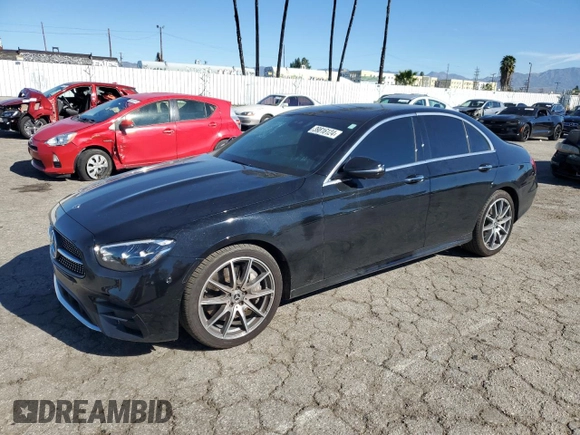 2023 Mercedes-Benz E-Class E 350 with VIN W1KZF8DB4PB131811, listed as a Copart auction lot 39816124 with 0 mi miles. Bid and sale history available at carsss.com. Image 1.