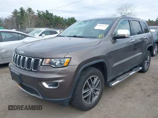 2018 Jeep Grand Cherokee Limited z VIN 1C4RJFBG4JC268356, wystawiony jako IAAI lot #42071471 z przebiegiem 120 083 mil mil oraz . Historia ofert i sprzedaży dostępna na DreamBid. Obrazek 2.