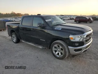 2021 Ram 1500 Big Horn z VIN 1C6RREFG2MN812561, wystawiony jako Copart lot #75305674 z przebiegiem Nie podano mil oraz Szkoda całkowita • Salvage title. Historia ofert i sprzedaży dostępna na DreamBid. Obrazek 4.