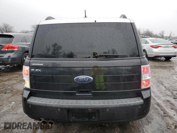 2011 Ford Flex SE with VIN 2FMGK5BC9BBD02140, listed as a Copart auction lot 84399174 with 60,030 mi miles and Salvage Title. Bid and sale history available at carsss.com. Image 6.