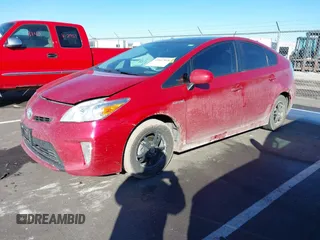 2015 Toyota Prius Four with VIN JTDKN3DU0F1869984, listed as a IAAI auction lot 41667818 with 160,454 mi miles. Bid and sale history available at carsss.com. Image 2.