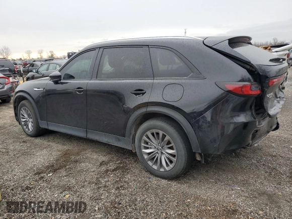 2024 Mazda CX-90 Premium Sport with VIN JM3KKCHA0R1122731, listed as a Copart auction lot 80454474 with 20,371 mi miles and Salvage title. Bid and sale history available at DreamBid. Image 2.