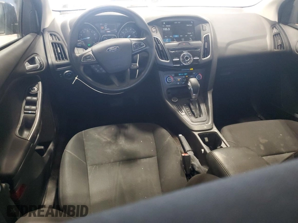 2017 Ford Focus SEL with VIN 1FADP3H22HL340125, listed as a Copart auction lot 51093205 with 81,157 mi miles and Salvage Title. Bid and sale history available at carsss.com. Image 8.
