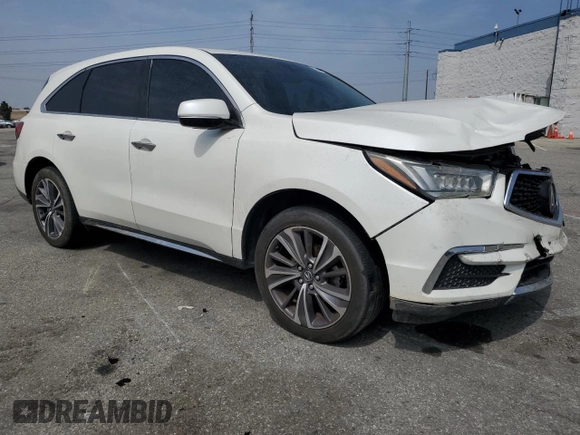 2019 Acura MDX Technology z VIN 5J8YD3H58KL007208, wystawiony jako Copart lot #53110755 z przebiegiem 85 206 mil mil oraz Szkoda całkowita • Salvage title. Historia ofert i sprzedaży dostępna na DreamBid. Obrazek 4.