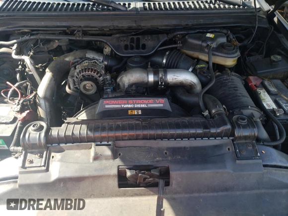 2003 Ford F-350 XL with VIN 1FTSX31P63EB83848, listed as a Copart auction lot 72834204 with 238,549 mi miles and Salvage Title. Bid and sale history available at DreamBid. Image 11.