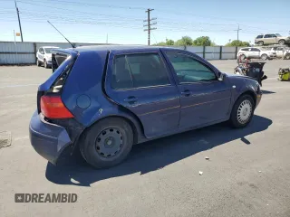 2001 Volkswagen Golf GLS с VIN 9BWGT61J914057698, выставлен на аукционе Copart как лот 58576605 с пробегом 270 209 миль миль и Списание • Salvage title. История ставок и продаж доступна на DreamBid. Изображение 3.