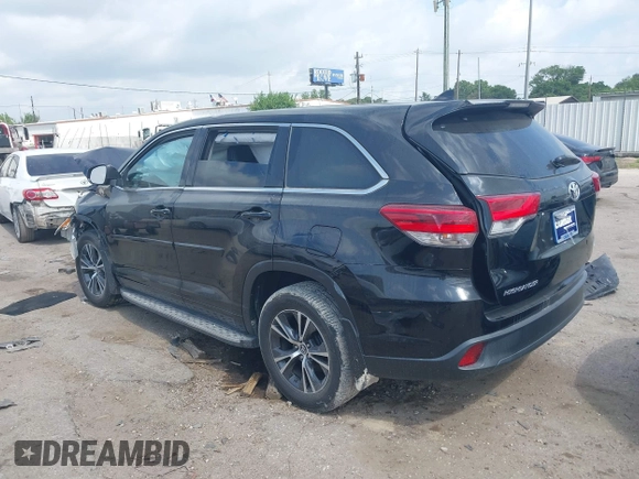 2018 Toyota Highlander LE with VIN 5TDZZRFH5JS283413, listed as a IAAI auction lot 42137612 with 127,889 mi miles and . Bid and sale history available at DreamBid. Image 3.