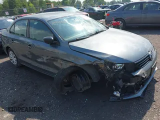 2013 Volkswagen Jetta S with VIN 3VW1K7AJ3DM389957, listed as a IAAI auction lot 42438556 with 105,383 mi miles and . Bid and sale history available at DreamBid. Image 1.